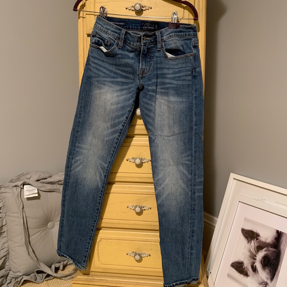 lucky brand mom jeans size 00/24